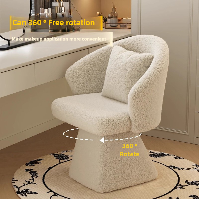 Dressing Table Chair, Rotatabl - Beauty No Makeup recension och pris