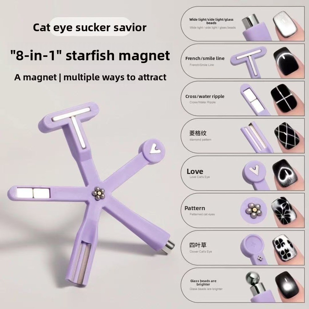 8 In 1 Starfish Cat Eye Magnet - Contour Palette Stick recension och pris