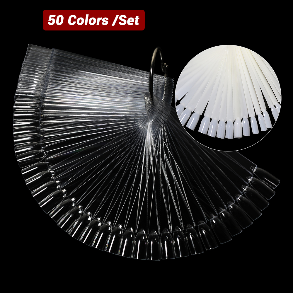 50Pcs False Nail Display Stick - Contour Palette Stick recension och pris