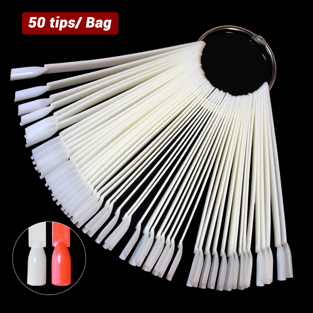 50Pcs False Nail Display Stick - Contour Palette Stick recension och pris